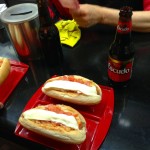 Santiago Plaza de Armas Street Food Hot Dogs