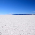 Uyuni Salt Flats Blue Sky