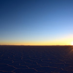 Uyuni Salt Flats Sunset