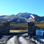 Uyuni Salt Flats Volcano Entrance