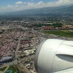 AA flight to Port au Prince View