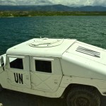 Haiti Dominican Republic Border UN Humvee