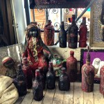 Iron Market Port-au-Prince Doll and Bottles