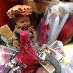 Iron Market Port-au-Prince Doll with Crab