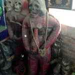 Iron Market Port-au-Prince Shrunken Head Scuptures