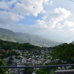 Port-au-Prince Slums Mountain