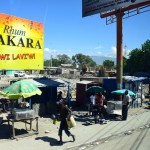 Port-au-Prince Street Scene Sign