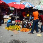 Port-au-Prince Street fruit vendors