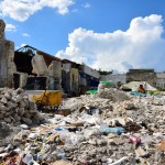 Port-au-Prince Street rubble