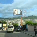 Port-au-Prince Street view onto slums