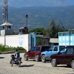 UN Base Entrance Haiti Port-au-Prince