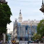 The Great Theatre of Havana under renovation
