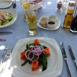 Asimina Suites Hotel Restaurant Salad