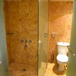 Asimina Suites Hotel Room Bathroom Shower