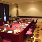 A private conference room