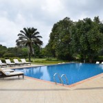 Mount Meru Hotel Pool and Garden