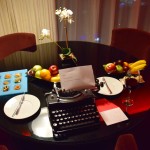W Doha Wow Suite Welcome Table