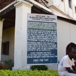 Zanzibar Christ Church Sign
