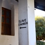 Zanzibar Slave Chambers Sign