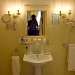 Hotel Schlossle Room Bathroom