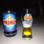 Sipping on a Primus in a bar
