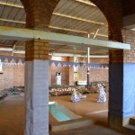 Rwanda Nyamata Church Columns