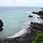 Comoros Drive Volcanic Beach View