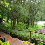 Mantenga Lodge Stairs and Pool
