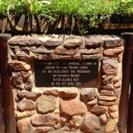 Cresta Mowana Opening Commemoration Sign