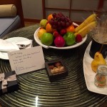 Hilton Kuwait Room Welcome Plates
