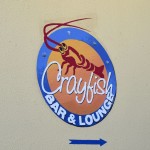 Luderitz Nest Hotel Crayfish Bar and Lounge sign
