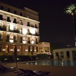 Royal Riviera Pool at Night