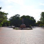 Gaborone Center Parliament Square Statue