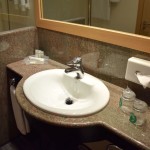 Holiday Inn Andorra Room Sink