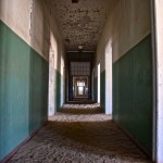 Hallways of the old hospital