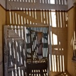 Kolmanskop Mansion Ceiling Shadows