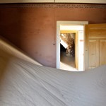 Kolmanskop Sand Art in Doorway