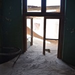 Kolmanskop Sand Through Doorway