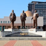 Three Dikgosi Monument - Gaborone