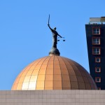 Three Dikgosi Monument High Court Dome - Gaborone