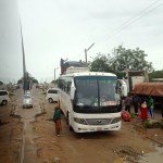 Bus from Harare to Lusaka Stop Bus