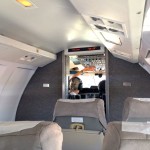 Lusaka Airport Proflight Jetstream 32 Cabin