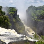 Victoria Falls Zimbabwe Gorge view