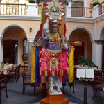 Hotel Patio Andaluz Restaurant Statue