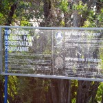 Liwonde National Park Sign