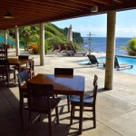 Pagua Bay House Restaurant Seating