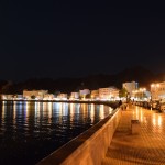 Port at night