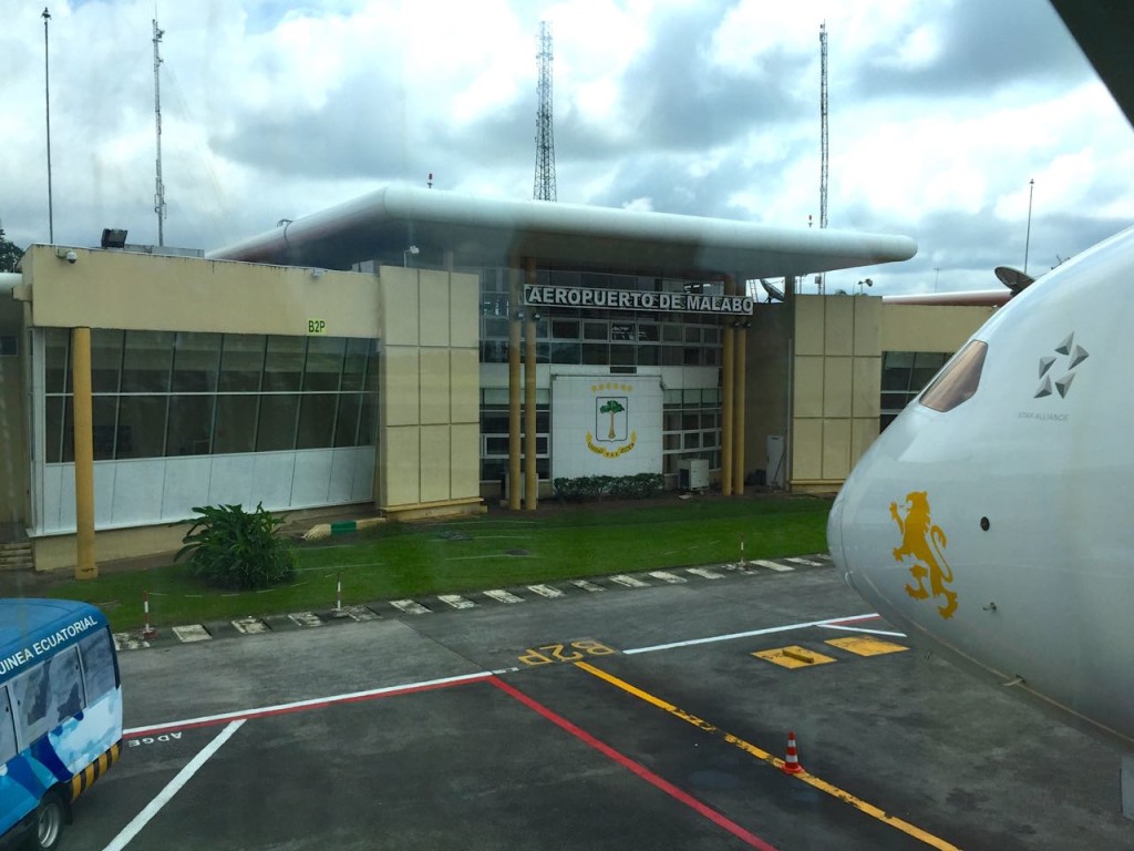 Arriving in Equatorial Guinea!