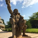 Yaounde Reunification Monument Statue