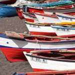 Cape Verde Cidade Velha Fishing Boats